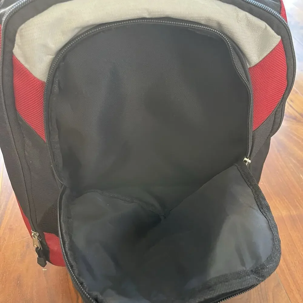 Vintage Starter Backpack 90's Red & Black School Gym Sports Bag